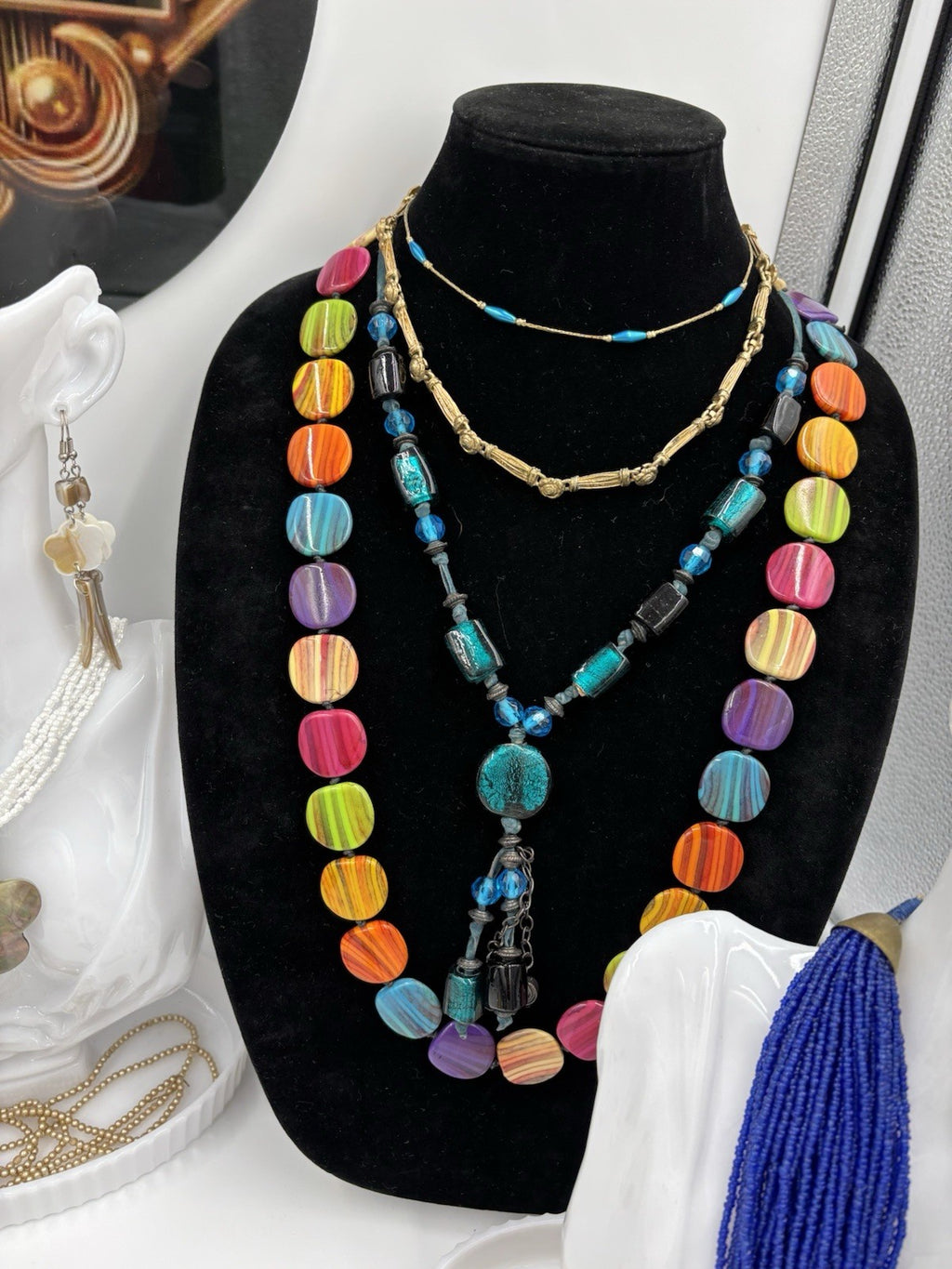 Vintage Jewellery Bulk Lot Estate Mixed Wearable Resale Collection