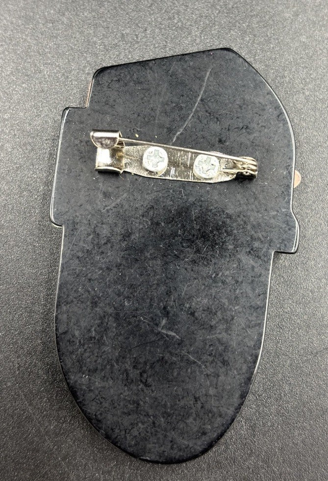Unique Pablo Picasso's Art Inspired Pin Brooch.