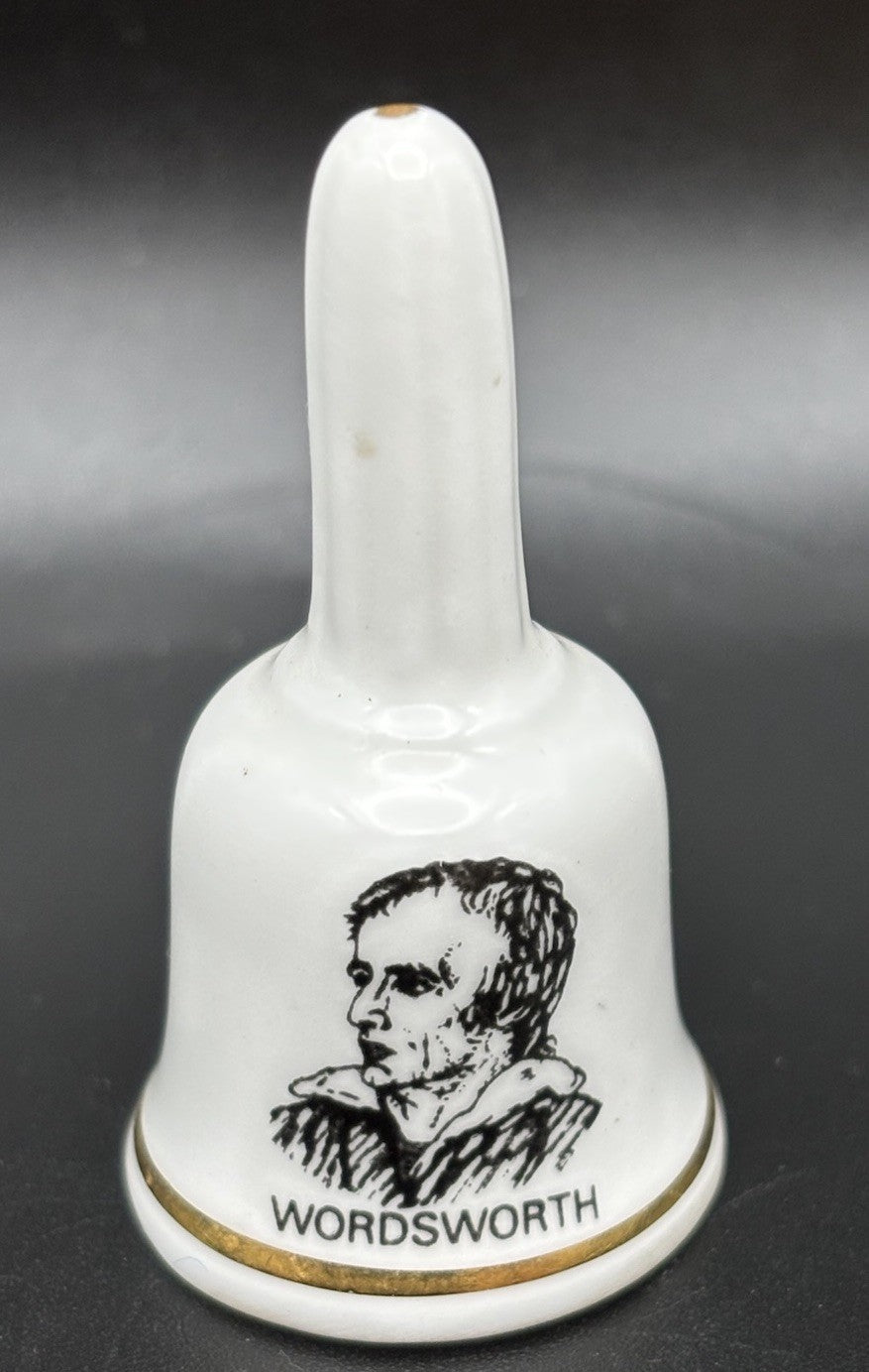 Vintage Bone China Bell Wordsworth English Lakes Souvenir England