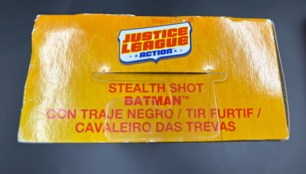 Justice League Action Batman Stealth Shot Black Gold Suit Mattel DC 2016 Figure