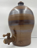 Bendigo Pottery Australian Stoneware Drink Dispenser Jug Tap Epsom 1980 34cm
