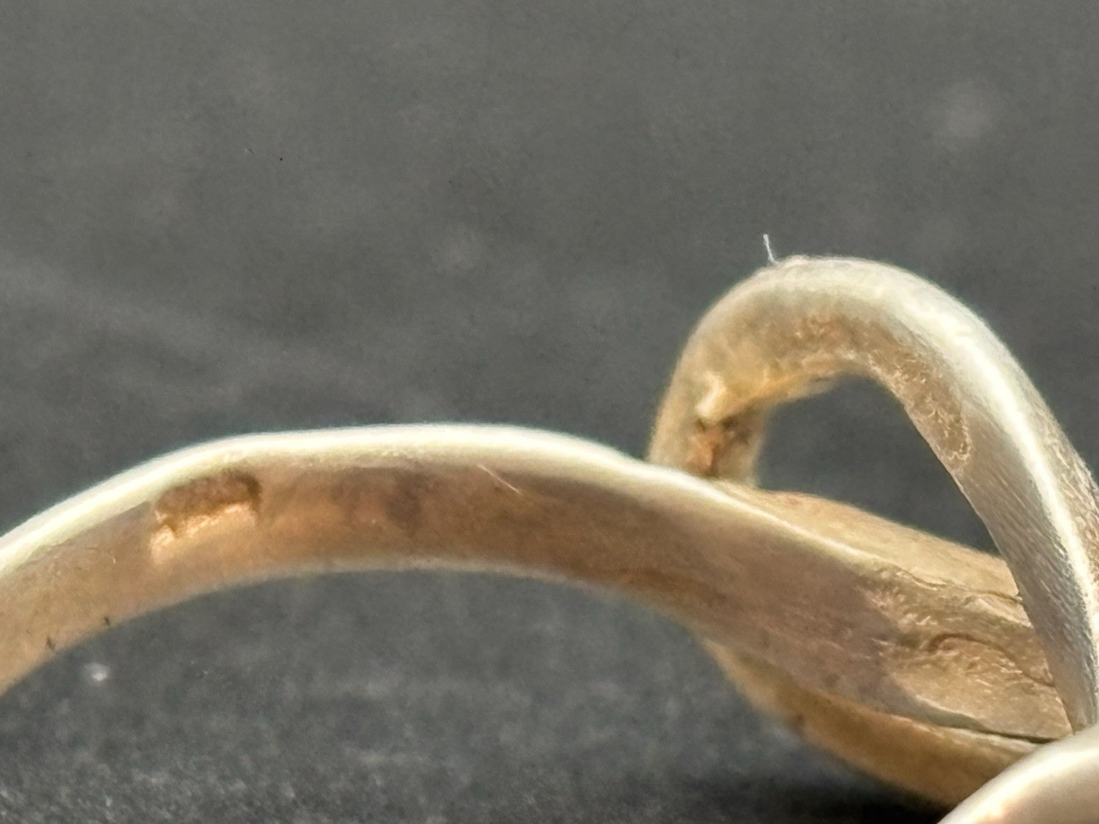 Vintage Sterling Silver Snake Ring Red Stone Eyes 1970s