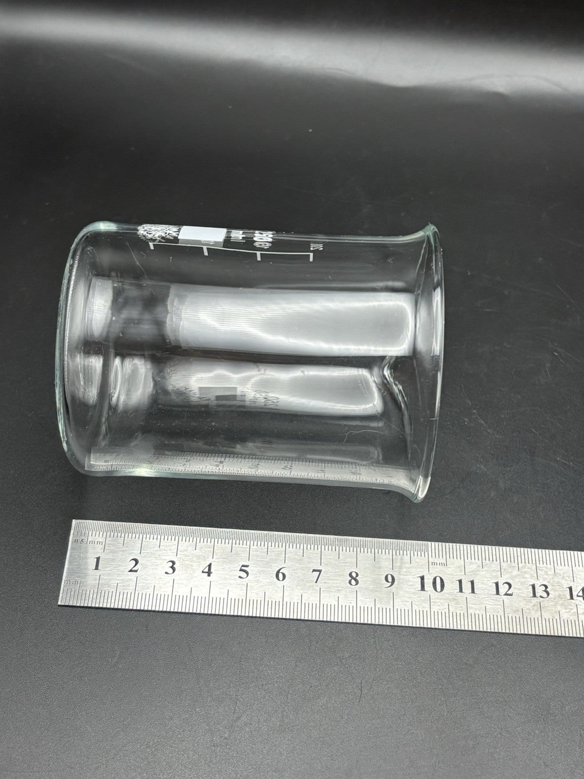 SIMAX 250ml Laboratory Glass Beaker Czech Republic Lab Measuring Jug