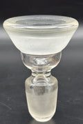 Frosted Clear Glass Bottle Stopper Gold Fleck Insert Barware Replacement