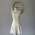 By Johnny White Ruffle Mini Dress Women’s Size 10 Party Cocktail Summer