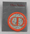 Dior Addict CD Logo Brooch Hot Pink Vintage Promo Pin