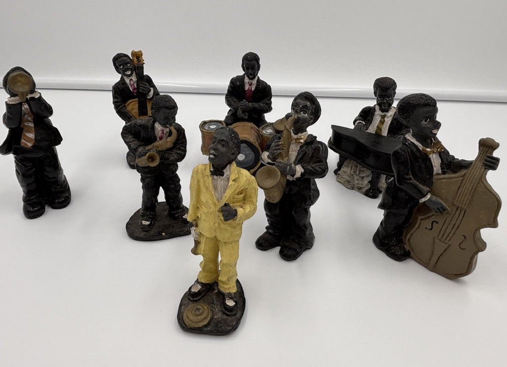 Vintage 1990 Enesco All Jazz Musicians Parastone - Set Of 8
