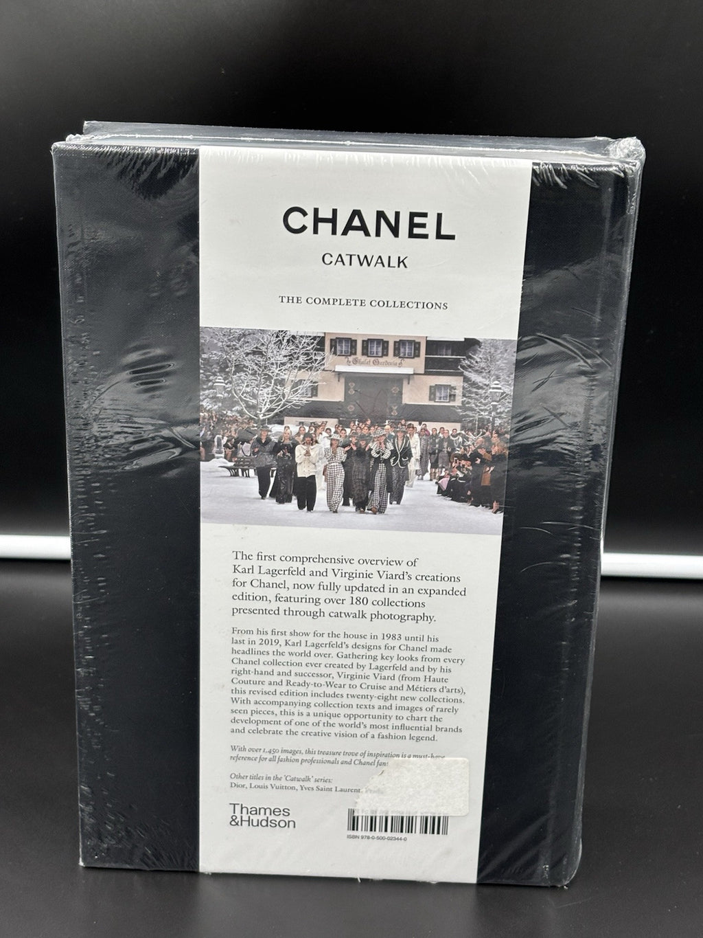 Chanel New & Sealed Catwalk - The Complete Collection Hardcover Book Decor”
