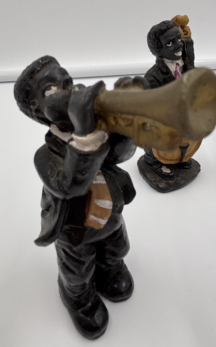 Vintage 1990 Enesco All Jazz Musicians Parastone - Set Of 8
