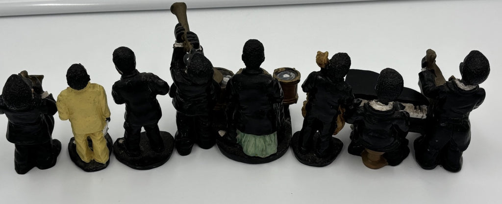 Vintage 1990 Enesco All Jazz Musicians Parastone - Set Of 8