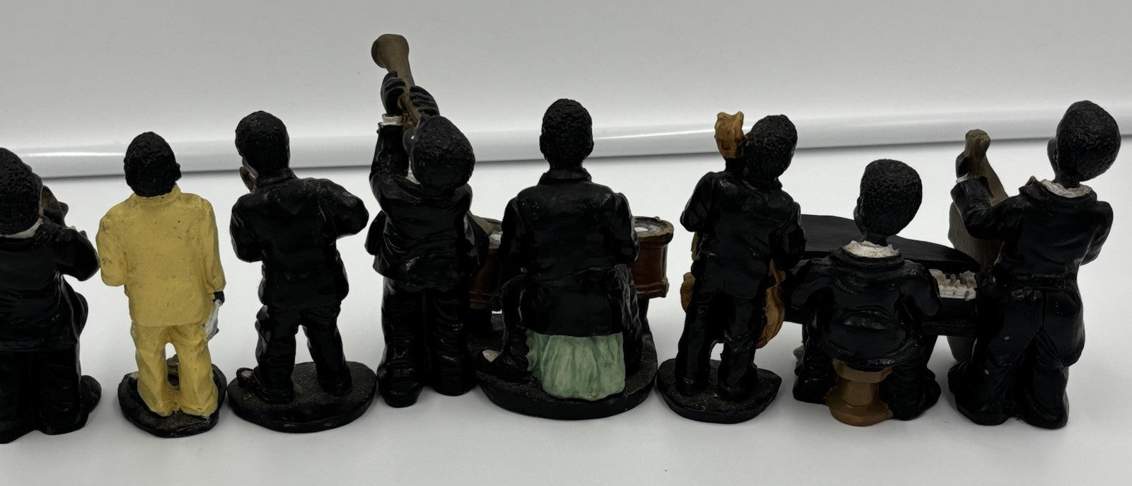 Vintage 1990 Enesco All Jazz Musicians Parastone - Set Of 8
