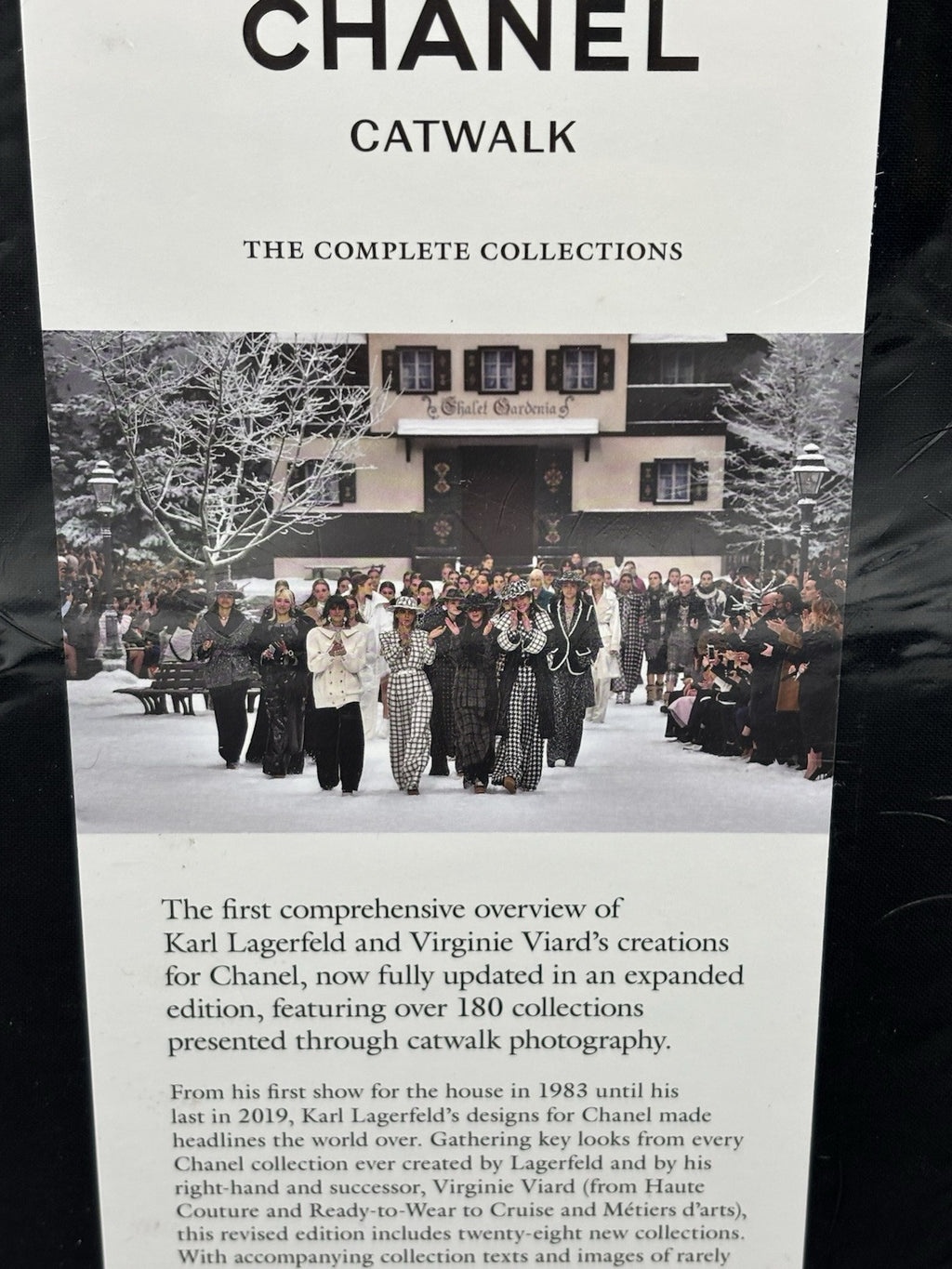 Chanel New & Sealed Catwalk - The Complete Collection Hardcover Book Decor”