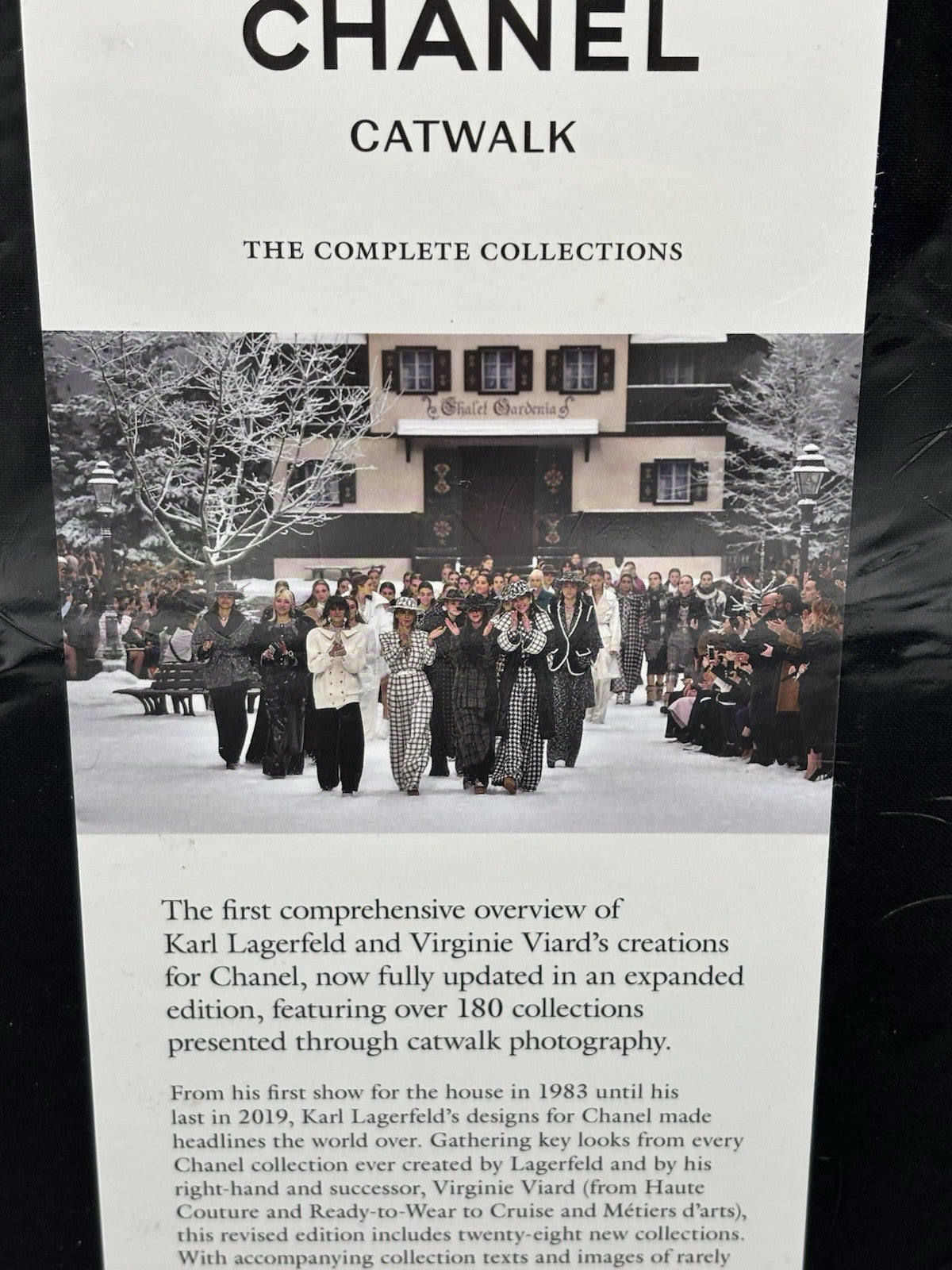 Chanel New & Sealed Catwalk - The Complete Collection Hardcover Book Decor”